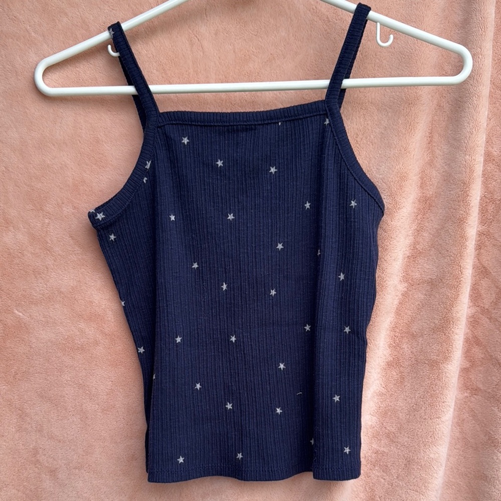 Girls Size L 10/12 Stars Patriotic Tank Top